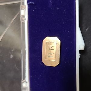 RN Brass Cufflink initials or nurse